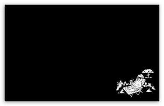 Vault Boy Fallout Digital Wallpaper Black