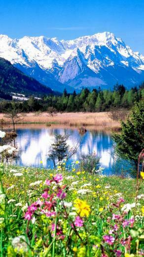 Spring Nature iPhone Wallpaper 3d
