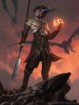 Sarkhan Fireblood Magic The Gathering By 88grzes