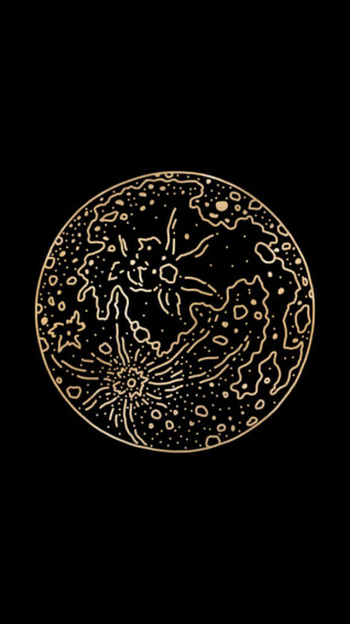 Black And Gold Aesthetic Wallpaper