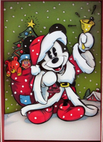 Always Brings My Gifts Mickey Mouse Christmas