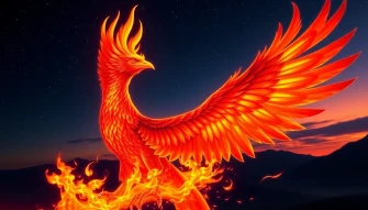 Mythical Phoenix Wallpaper