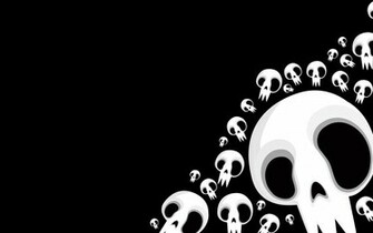 Crazy Skulls Google Skins Background