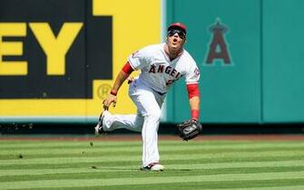 Mike Trout Famous American Baseball Player Wallpaper HD