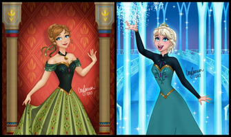 Elsa And Anna Image Wallpaper Photos
