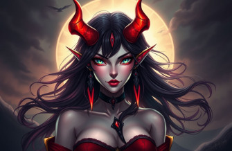 Female Demon Wallpaper