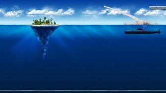 Sea War 2d Wallpaper