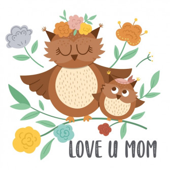 Bird Mother Image Wallpaper