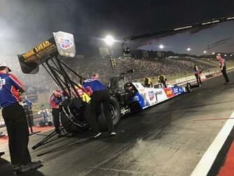 John Force Racing On In The Night Session