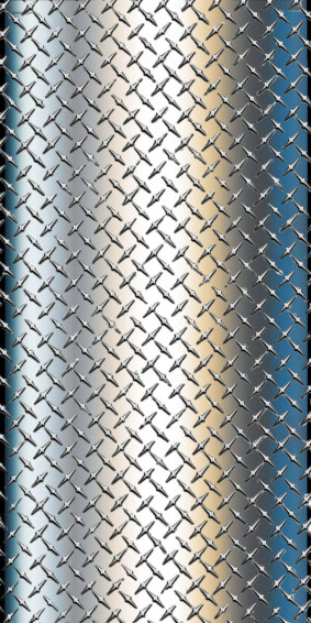 Metallic Diamond Plate Surface Wallpaper