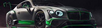 Black Bentley Continental Gt3 Sport Car HD Wallpaper
