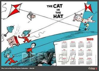 Cat In The Hat Movie Image Calendar