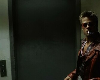 Tyler Durden Elevators Cigarettes Wallpaper Art HD