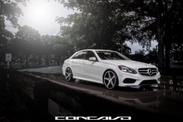 Mercedes Benz E350 Tuning Concavo Wheels Cars Wallpaper