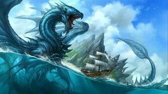 Sea Monster Desktop Wallpaper High Definition
