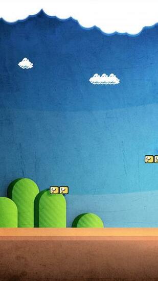 HD Super Mario Bros World Mobile Phone Wallpaper