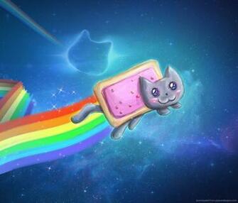 Galaxy Cat Wallpaper