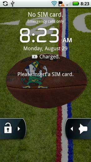 Notre Dame Football Wallpaper Android Appappapps