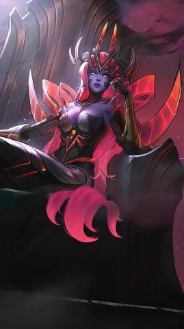 Selena Lady Vengeance Skin Mobile Legends Wallpaper iPhone Phone