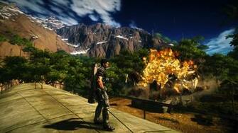 Just Cause Action Adventure Crime Cia Fighting Wallpaper Background