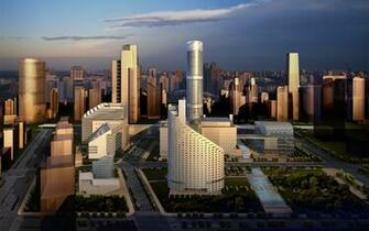 Modern City Architecture Wallpaper