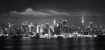 Black White Challenge And Landscape