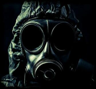 For Toxic Mask Wallpaper Displaying Image