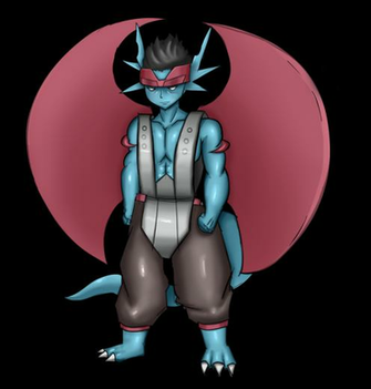Mega Salamence Gijinka By Vederation