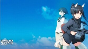 Japanese Tolansration Strike Witches Wallpaper