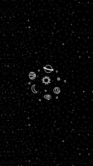 Black Cute Wallpaper White Image By Tschissl