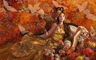 Digital Art Fantasy Woman For Desktop Wallpaper HD