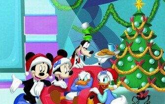Cute Disney Christmas Image Wallpaper HD