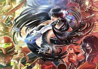 Gallery Gawk At The Super Smash Bros Reveal Art For Bayonetta And