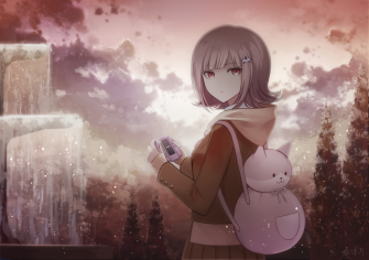 Chiaki Nanami HD Wallpaper