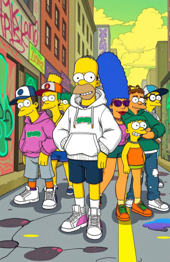 Simpsons Wallpaper Hypebeast