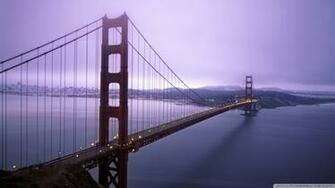Fog Surround The Golden Gate Wallpaper Wallpoper