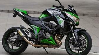 Kawasaki Monster Z800 Moto Wallpaper