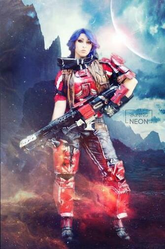 Athena Cosplay Borderlands Pre Sequel By Its Raining Neon On