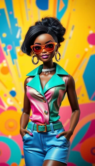 Black Barbie Wallpaper