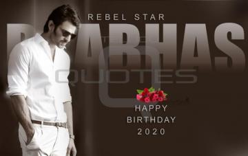 Rebel Star Prabhas BirtHDay Greetings HD Wallpaper Best Happy