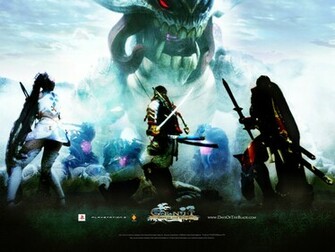 Genji Days Of The Blade Wallpaper Powerful Allies