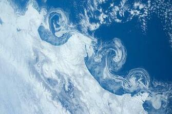 Ice Ocean Snow Iss Earth Nasa Calm Space Station Wallpaper