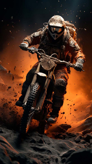 Dirtbike iPhone Wallpaper 4k In