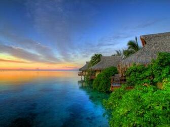 Sunset Over Moorea