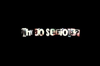 Why So Serious Wallpaper Joker