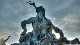 Poseidon Statue Wallpaper Of Neptune In The Vatican Museum City