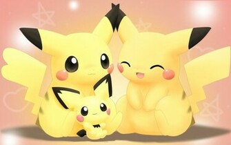 Pichu Pikachu Pokemon Wallpaper