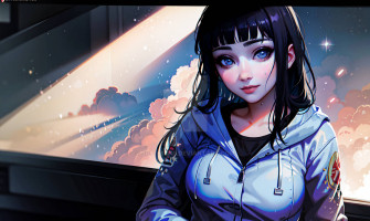 Hinata Hyuga By Spicybun0 Wallpaper