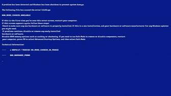 Bsod HD Background Wallpapercraft