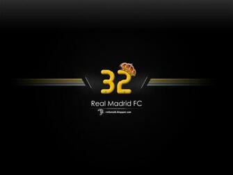 Real Madrid La Liga Titles Black Minimal Desktop Wallpaper